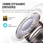 Elephu Rizz 3012 Earbuds | 50 Hours Playback| Rapid Charging|Environmental Noise Cancellation| 4 Mics| Dual Pairing| Game Mode