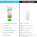 Mamaearth Sulfate Free Awesome Orange Toothpaste For Kids With Fluoride