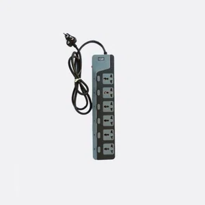 xLab 6 Universal Sockets - 1.5 Meters, Pure Copper Power Extension Cord with 6 Individual Switches (XEC-660N15)