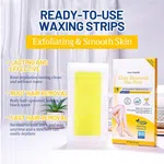 DISAAR BEAUTY Hair Removal Wax Strip Ready To Use At Home Armpit Leg Arm Bikini Area Natural Plant Extract Soothing Soft Skin 20PCS