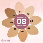 MARS Dewy BB Cream – 40g | 01-PORCELAIN | Natural Glow, Hydration & Long-Lasting Smooth Finish