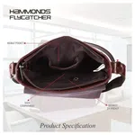 HAMMONDS FLYCATCHER Mens Genuine Leather Messenger Sling Bag| Sb1164