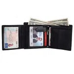 Hammonds Flycatcher Black Genuine Leather Wallet For Men
