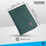 Hammonds Flycatcher Green Unisex Genuine Leather Card Holder