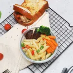 Deli Borosilicated Microwave Safe Glass Bowl 630ml
