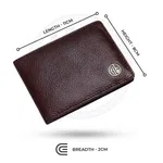 Hammonds Flycatcher RFID Protected Brown Genuine Leather Wallet for Men