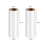 16 CM Lint Remover Roller Refill , Hair Remover Roller Refill 60 Sheet Pack Of 2 Piece Refill