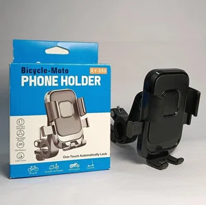 Universal adjustable bike and motorcycle phone mount