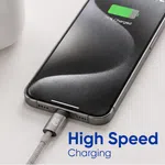 Elephu Braidy Series 547 PRO ( USB to TYPE C)High speed data transfer| knitted fabric| aluminum tip| pure copper wire| universal compatible