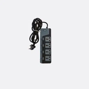 xLab 4 Universal Sockets - 1.5 Meters, Pure Copper Power Extension Cord with 4 Individual Switches (XEC-440N15)