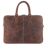Hammonds Flycatcher Genuine Leather Laptop Bag for Men - Messenger Office Bag for Men - Fits Up to 15.6 Inch Laptop - Adjustable Shoulder Strap - Ideal for Office, Travel, Daily Use - Canyon Ridge