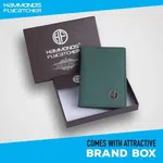 Hammonds Flycatcher Green Unisex Genuine Leather Card Holder