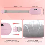 Portable Wireless Menstrual Heating Pad - 4-Speed Vibration & Fast Heating Relief Belt for Period Cramps