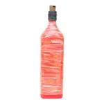 Happy Anniversary Printed Handmade Craft Bottle With Light Lamp
