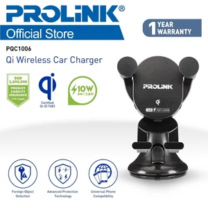 Prolink 10W Qi Wireless Car Charger - PQC1006