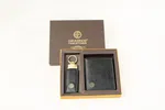 Hammonds Flycatcher Genuine Leather Wallet Combo Gift Sets Wallets and Key Ring (GS 502 BR)