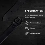 Hammonds Flycatcher Genuine Leather Belt For Men - Men's Leather Belt | Men's Belt For Casualwear And Partywear |