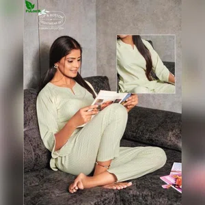 FuLoo's Nightwear / Loungewear in Pure Cotton for Women SW-01