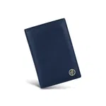 HAMMONDS FLYCATCHER Prussian Blue Leather Unisex RFID Blocking Passport Holder (PH602BNL) - Leather Passport Holder |
