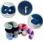 U-Shaped Memory Foam Travel Pillow | Soft Ergonomic Neck Support Cushion for Airplane, Car & Office