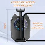 Mobile Phone Gaming Accessories  Mute Cooling Fan with Holder Cool Heat