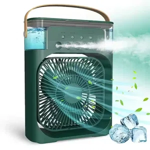 Portable Air Conditioner Usb Desktop Cooler Conditioning Humidifier Mini Cooling Fan Color May Vary