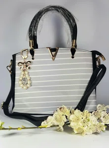 Zebra Straps Ladies Bag