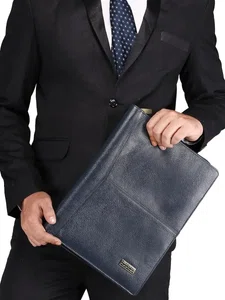 HAMMONDS FLYCATCHER Hammond Flycatcher Genuine Leather File Folder For Unisex.
