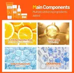 4 In 1 Set Disaar Beauty Vitamin C Skincare Set – Cleanser, Toner, Serum & Cream | Gift Set for Women & Teens