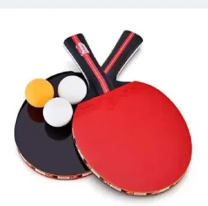 Premium Quality 2Pcs bat Table Tennis Racket with 3 Ball