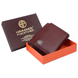 Hammonds Flycatcher Premium Quality Leather Brown Trifold Wallet For Men | Fashion Genuine Leather Wallet For Men