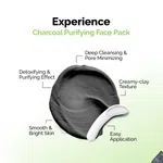 Mamaearth Charcoal Purifying Face Pack with Activated Charcoal & Glycolic Acid for Skin Detoxification - 200g