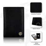 Hammonds Flycatcher Black Unisex Leather Passport Holder (PH602MH)