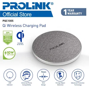Prolink 10W Qi Wireless Charging Pad - PQC1005