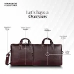 Hammonds Flycatcher Unisex Genuine Leather Bag - Messenger Leather Bags | Laptop Bags For Men And Women |