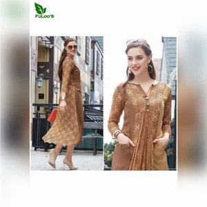 FuLoo's Vol-7 Dress Heavy Georgette for Women #1074