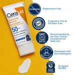CeraVe 100% Mineral Sunscreen SPF 50 – Hydrating Face Sunscreen (75ml / 2.5 oz)