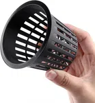 2 Inch Garden Plastic Net Cups Pots,Round Heavy Duty for Hydroponics Aquaponics Orchids - 50 Pcs