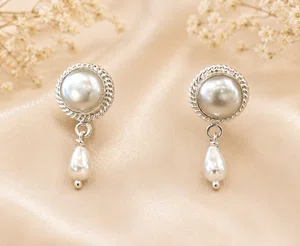 PURE SIVER PEARL (MOTI) TOP FOR WOMEN 14-18