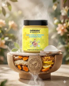 Kojic Acid & Turmeric Cleansing Pads Brightens & Improve Skin Textures (All Skin Types) 30 Pads