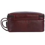 Hammonds Flycatcher Genuine Leather Toiletry Bag For Men