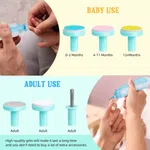6-in-1 Electric Baby Nail Trimmer – Safe & Quiet Automatic Nail File Drill