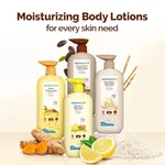 Mamaearth Ubtan Moisturizing Body Lotion with Turmeric & Saffron for Glowing Skin - 400 ml