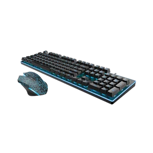 RAPOO V100S US-Black Backlit Gaming Keyboard & Optical Gaming Mouse