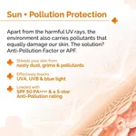 The Derma Co 1% Hyaluronic Sunscreen Aqua Ultra Light Gel with SPF 50 PA++++ UV A, UV B & Blue Light Protection 50g