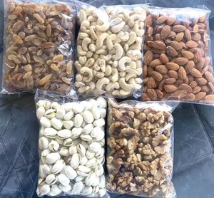 Combo -Kaju 500 Gm Pista 500 Gm Badam 500 Gm Kismis 500 gm Okhar Gudi 500 Gm Packet