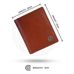 Hammonds Flycatcher RFID Protected Tan NDM Leather Wallet For Men (HF 514 MS)