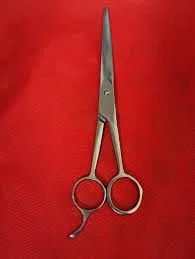 Professional Stainless Steel Hair Cutting Scissors - Sharp Edge Barber Shears & Hairdressing Trimming Tool for Home and Salon Use