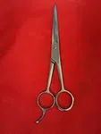 Professional Stainless Steel Hair Cutting Scissors - Sharp Edge Barber Shears & Hairdressing Trimming Tool for Home and Salon Use