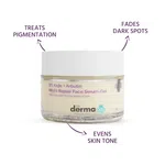 The Derma Co 1% Kojic + Arbutin Night Repair Face Serum-Gel for Dark Spots & Pigmentation - 50g